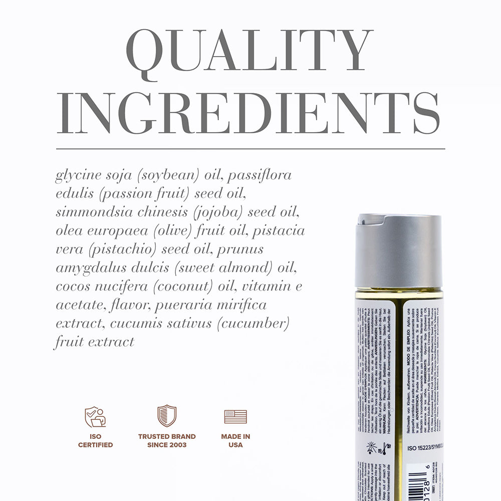 SYSTEM JO - JO AROMATIX CHOCOLATE SCENTED MASSAGE OIL 4 OZ.