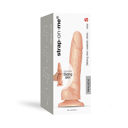 LOVELY PLANET - STRAP ON ME REALISTIC COLLECTION SLIDING SKIN DUAL DENSITY SILICONE DILDO