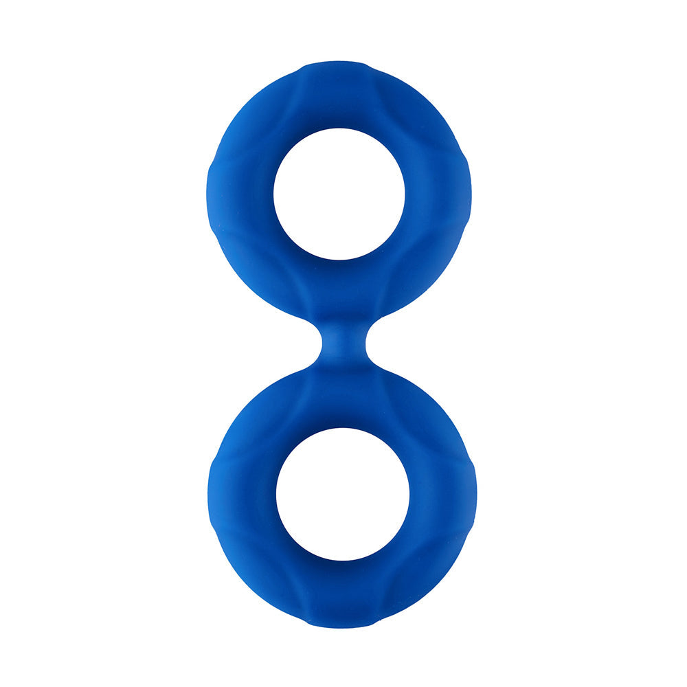FORTO - F 81 LIQUID SILICONE COCK & BALL DOUBLE RING SMALL