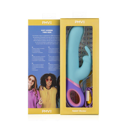 PMV20 META RABBIT VIBRATOR SILICONE TEAL