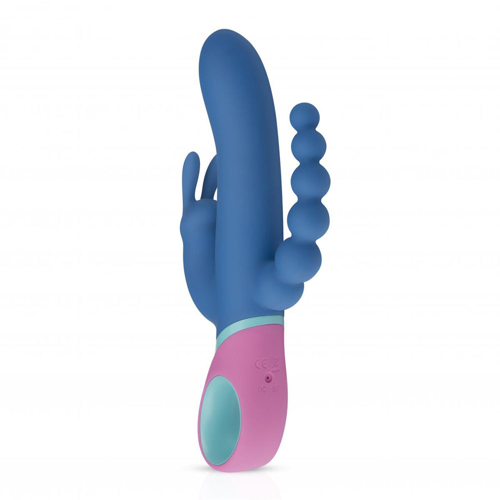 PMV20 VICE DOUBLE VIBRATOR SILICONE BLUE
