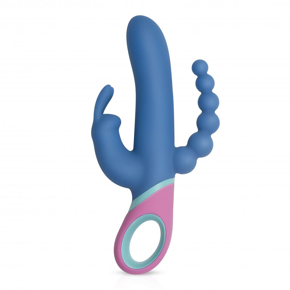 PMV20 VICE DOUBLE VIBRATOR SILICONE BLUE