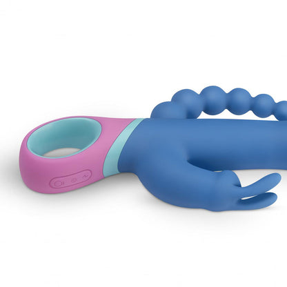 PMV20 VICE DOUBLE VIBRATOR SILICONE BLUE