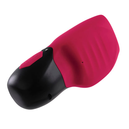 GENDER X - BODY KISSES RECHARGEABLE VIBRATING SILICONE SUCTION MASSAGER RED