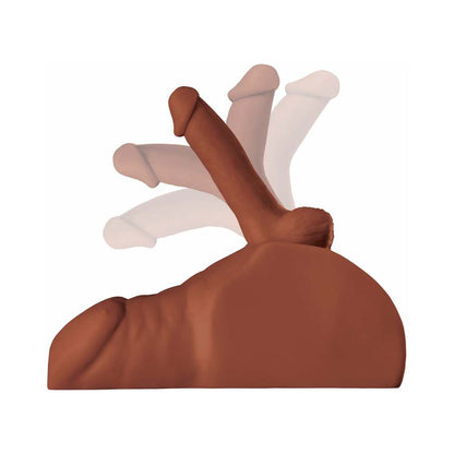 PDX BRANDS - PDX PERFECT RIDE ANAL MASTURBATOR WITH 6 IN. POSABLE DILDO