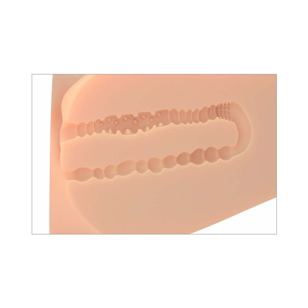 PDX PLUS EZ BANG TORSO DUAL ENTRY MASTURBATOR BEIGE