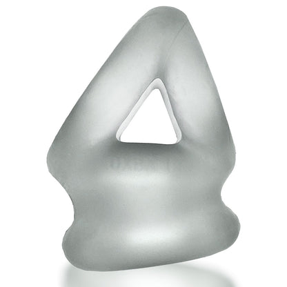OXBALLS - ESCLAVA TRIPLE Y ESTIRADOR DE TESTÍCULOS DE HIELO TRANSPARENTE