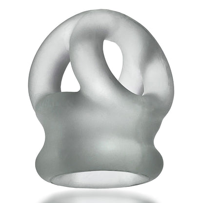 OXBALLS - ESCLAVA TRIPLE Y ESTIRADOR DE TESTÍCULOS DE HIELO TRANSPARENTE