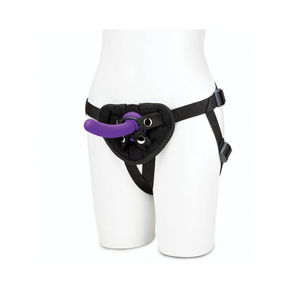 LUX FETISH STRAP-ON HARNESS & 5 IN. DILDO SET