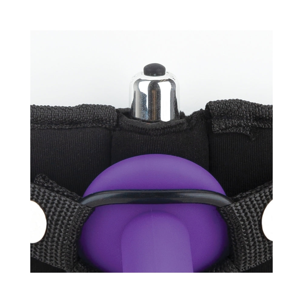 LUX FETISH STRAP-ON HARNESS & 5 IN. DILDO SET