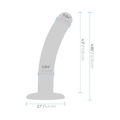 LUX FETISH STRAP-ON HARNESS & 5 IN. DILDO SET