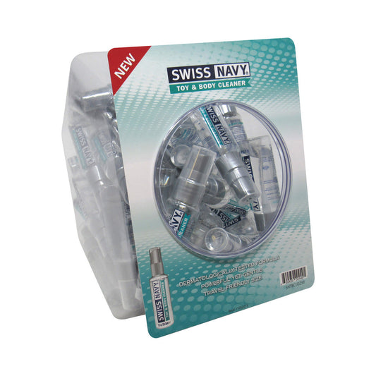SWISS NAVY - TOY AND BODY CLEANER 1 OZ. 50-PIECE FISHBOWL