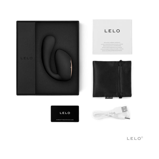 LELO IDA WAVE RECHARGEABLE DUAL STIMULATOR BLACK