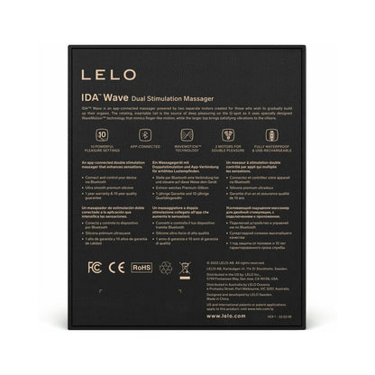LELO - IDA WAVE RECHARGEABLE DUAL STIMULATOR
