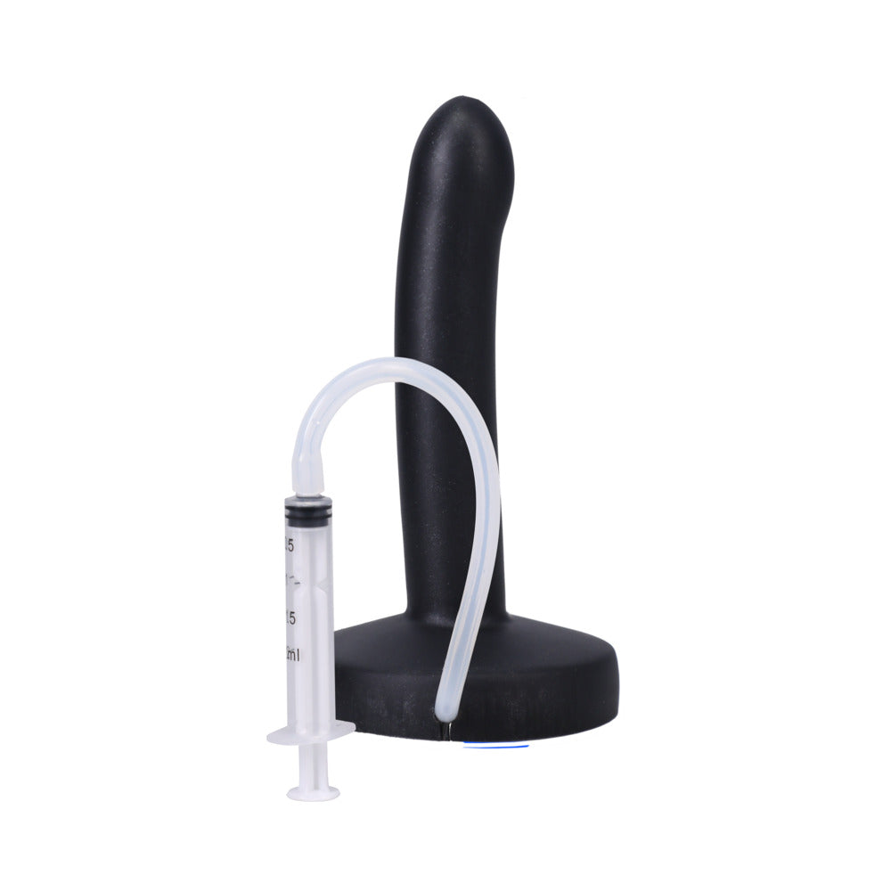 TANTUS - POP SLIM SQUIRTING DILDO MIDNIGHT (BAG)