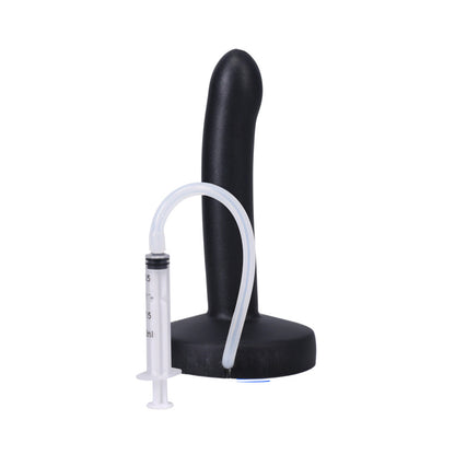 TANTUS - POP SLIM SQUIRTING DILDO MIDNIGHT (BAG)