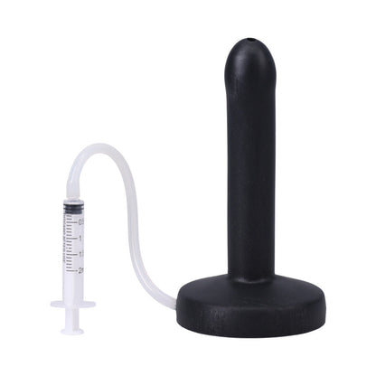 TANTUS - POP SLIM SQUIRTING DILDO MIDNIGHT (BAG)