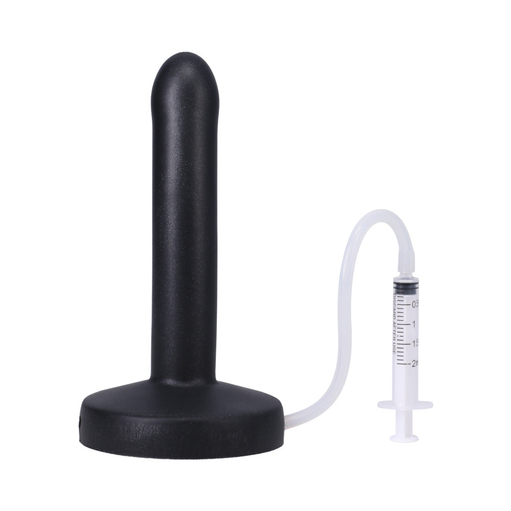 TANTUS - POP SLIM SQUIRTING DILDO MIDNIGHT (BAG)