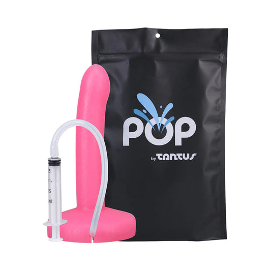 TANTUS - POP SLIM SQUIRTING DILDO WATERMELON (BAG)