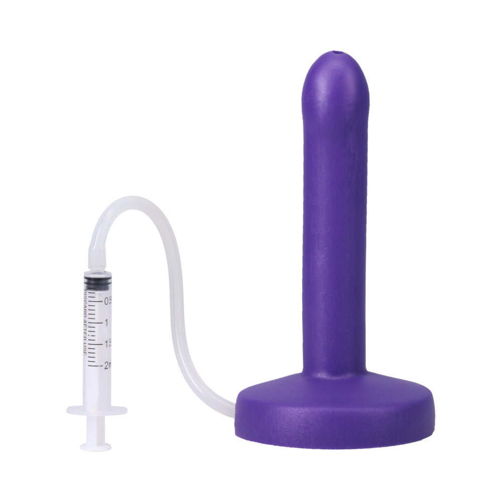 TANTUS - POP SLIM SQUIRTING DILDO INDIGLOW (BAG)