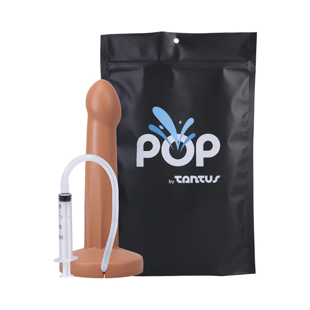 TANTUS POP SQUIRTING DILDO HONEY (BAG)