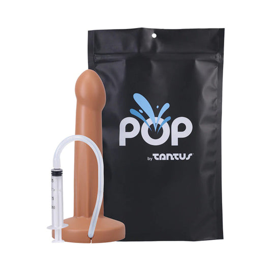 TANTUS POP SQUIRTING DILDO HONEY (BAG)