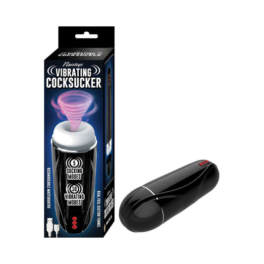 NASSTOYS - VIBRATING COCKSUCKER BLACK