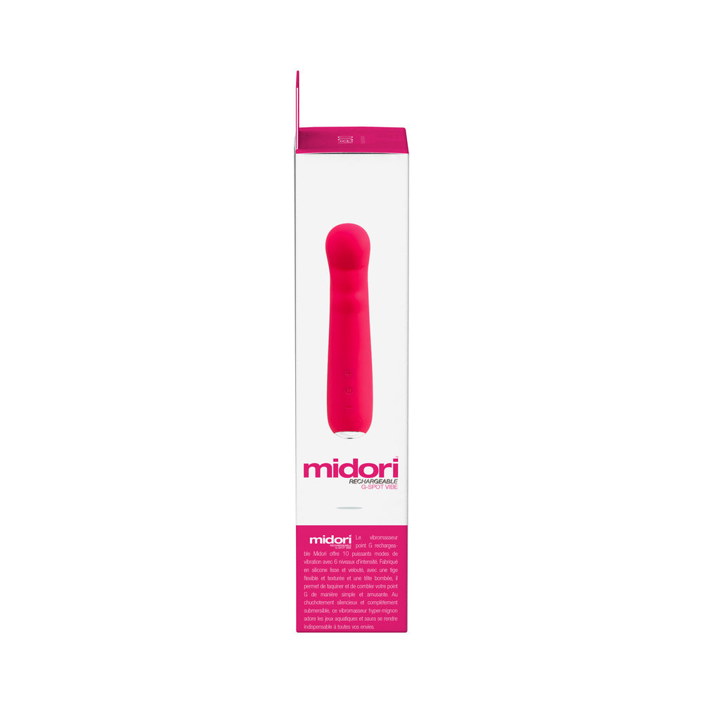 VEDO MIDORI RECHARGEABLE G-SPOT VIBE PINK
