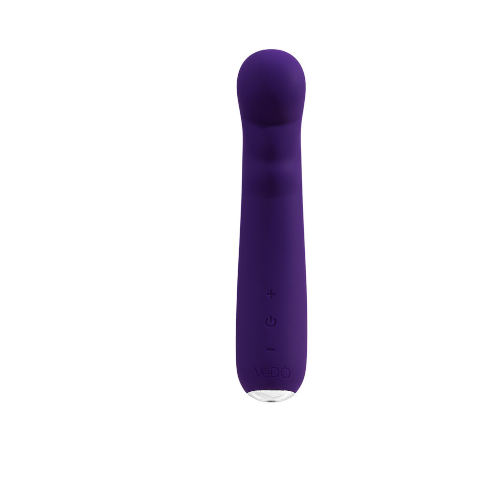 VEDO - VIBRADOR RECARGABLE DE PUNTO G MIDORI MORADO OSCURO