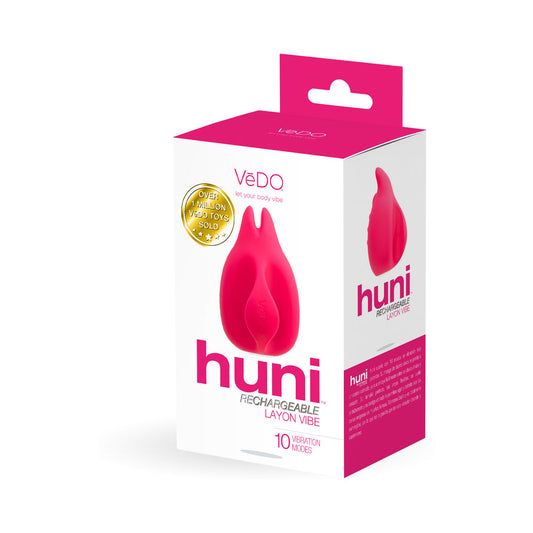 VEDO - HUNI RECHARGEABLE FINGER VIBE TEASE ME FOXY PINK
