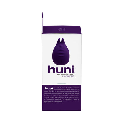 VEDO HUNI RECHARGEABLE FINGER VIBE DEEP PURPLE