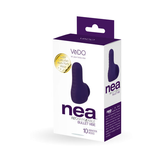 VEDO - VIBRADOR DE DEDO RECARGABLE NEA MORADO OSCURO