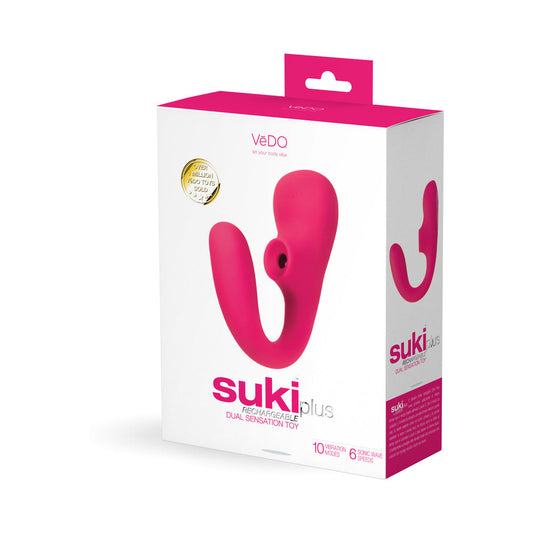 VEDO - SUKI PLUS RECHARGEABLE DUAL SONIC VIBE FOXY PINK