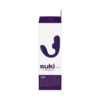 VEDO SUKI PLUS RECHARGEABLE DUAL SONIC VIBE DEEP PURPLE