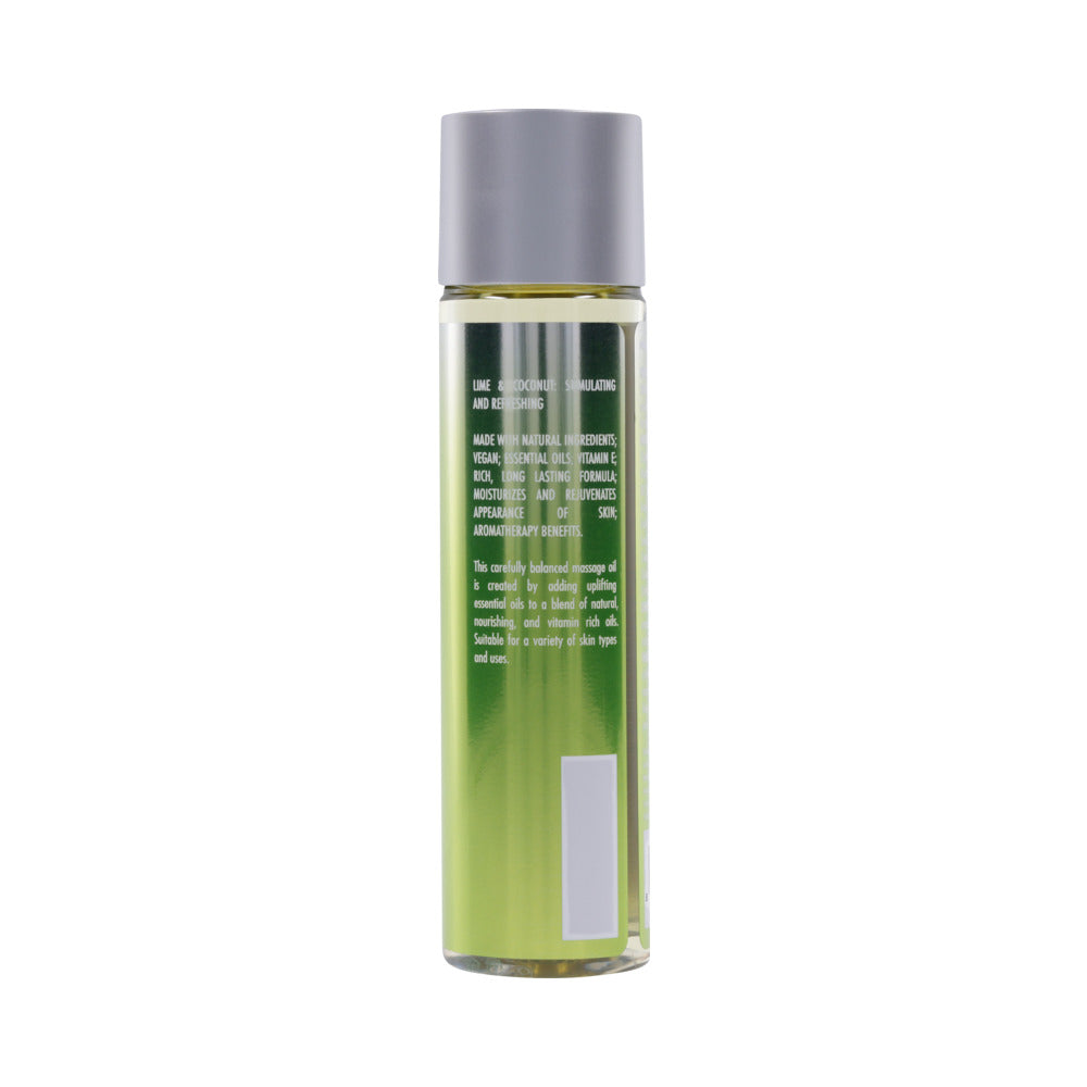EVOLVED ANOINT PERFUMERY LIME INFUSED COCONUT MASSAGE OIL 4 OZ.