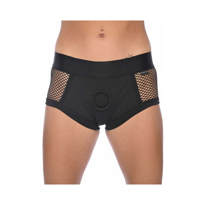 SPORTSHEETS EM.EX. FIT HARNESS FISHNET 2XL