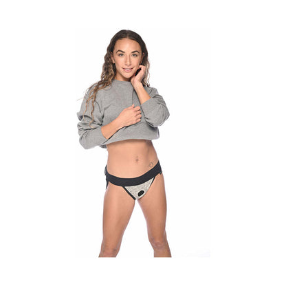 SPORTSHEETS EM.EX. FIT HARNESS JOCK KNIT ADJUSTABLE XL-3XL