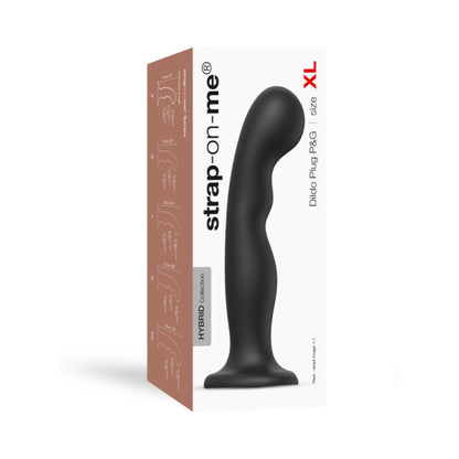STRAP-ON-ME DILDO PLUG P&G BLACK XLARGE