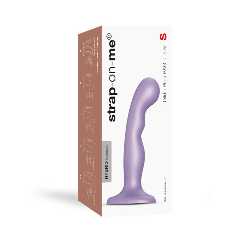 STRAP-ON-ME DILDO PLUG P&G METALLIC LILAC SMALL