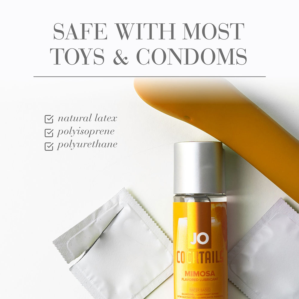 SYSTEM JO - JO COCKTAILS MIMOSA FLAVORED WATER-BASED LUBRICANT 2 OZ.