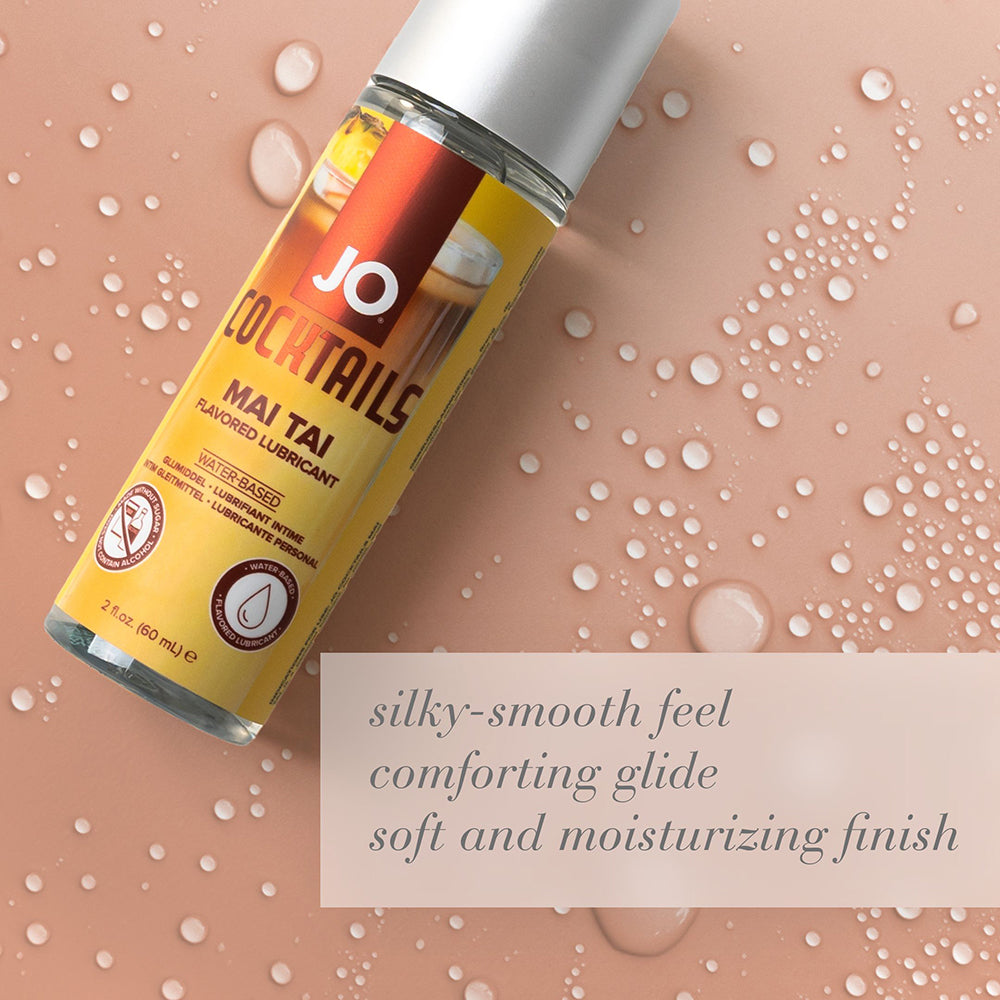 SYSTEM JO - JO COCKTAILS MAI TAI FLAVORED WATER-BASED LUBRICANT 2 OZ.