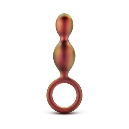 ANAL ADVENTURES MATRIX SILICONE DUO LOOP PLUG COPPER