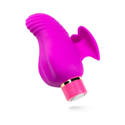 ARIA EROTIC AF RECHARGEABLE SILICONE MINI VIBRATOR PLUM
