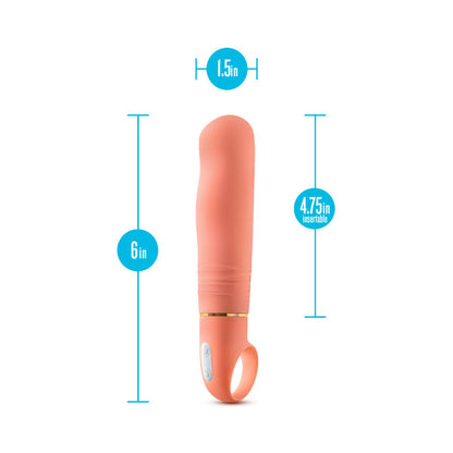 ARIA SMOKIN'' AF SILICONE VIBRATOR CORAL