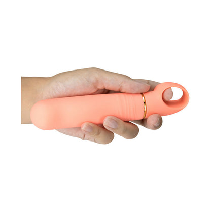 ARIA SMOKIN'' AF SILICONE VIBRATOR CORAL