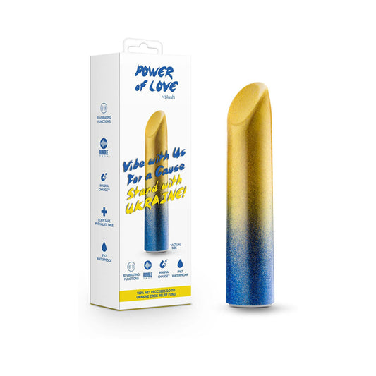 BLUSH - POWER OF LOVE UKRAINE RECHARGEABLE BULLET VIBRATOR