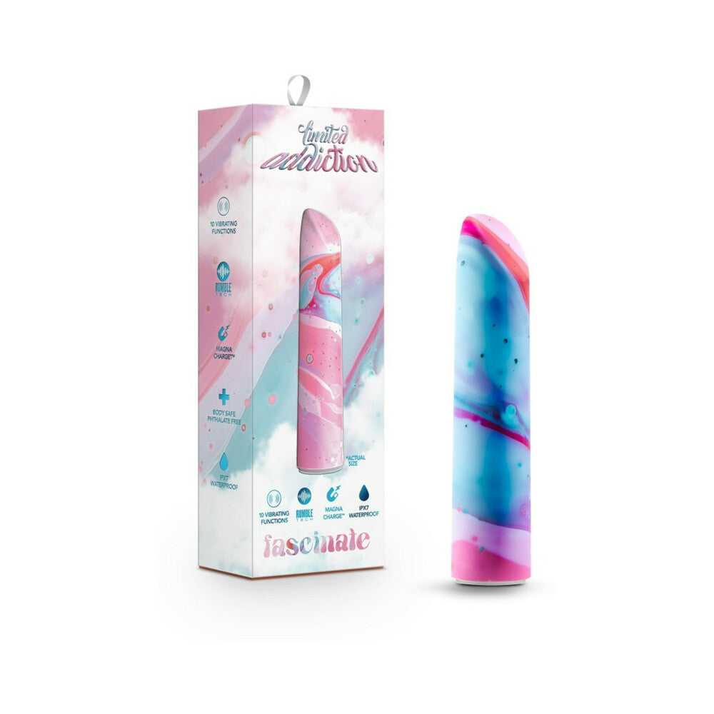 LIMITED ADDICTION FASCINATE POWER VIBE RECHARGEABLE BULLET PEACH