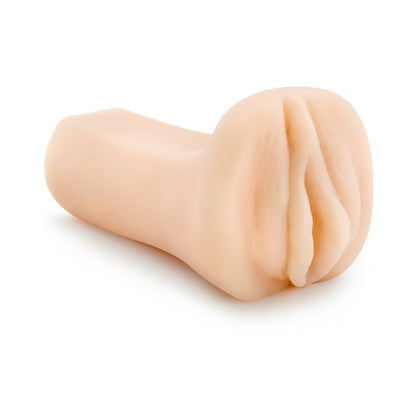 M ELITE SOFT + WET VERONIKA VAGINA STROKER WITH BULLET VIBRATOR BEIGE