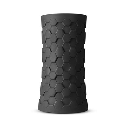 M ELITE PLATINUM HEKX SILICONE STROKER BLACK