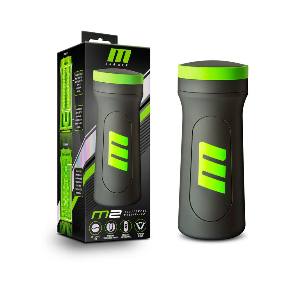 BLUSH - M FOR MEN M2 SUPERIOR STROKER BLACK